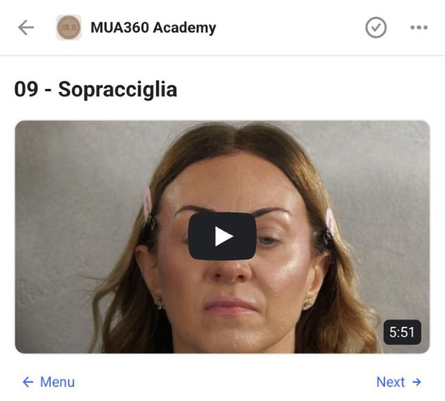 Lezione 09 del corso: Sopracciglia