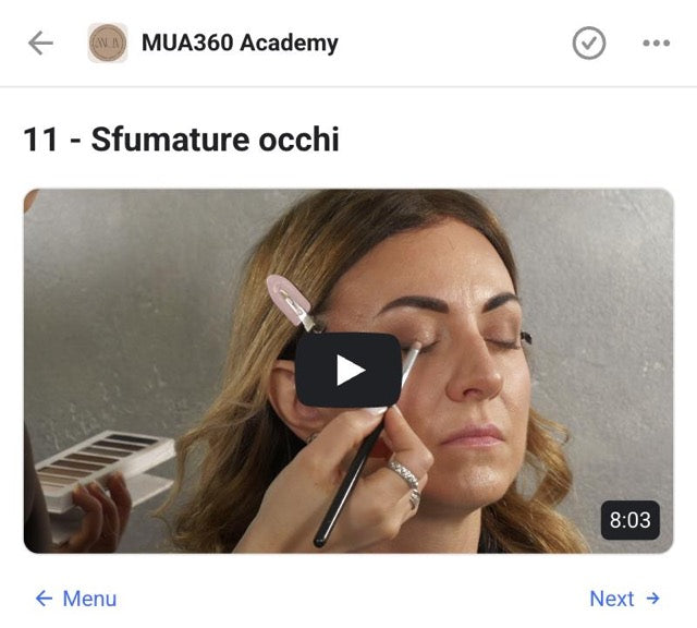 Lezione 11 del corso: Sfumature occhi